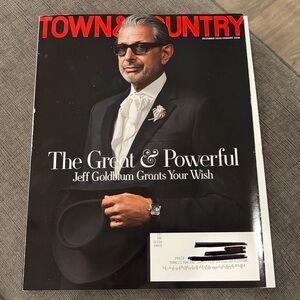 Town & Country Magazine - Dec 2025/Jan 2026 - Jeff Goldblum    magazines wicked